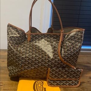 SOLD———————Authentic Goyard St Louis Tote GM